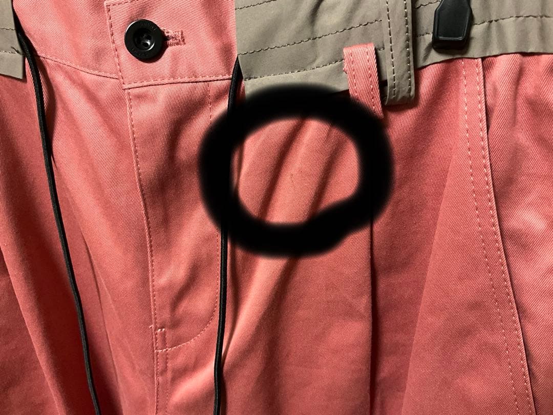 sacai コットンチノパンツ　22AW size2