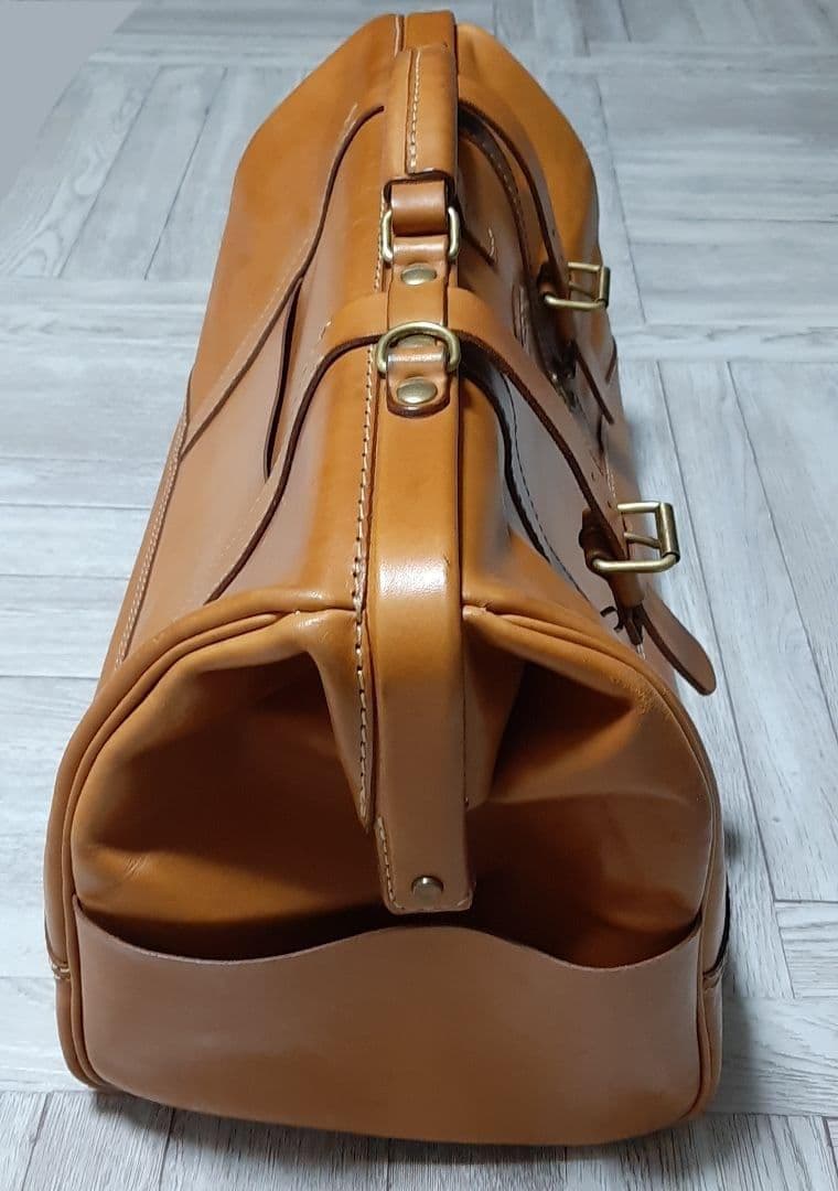 【28日まで】HERZ ヘルツ V-103 L 口枠ボストンバッグ 2way