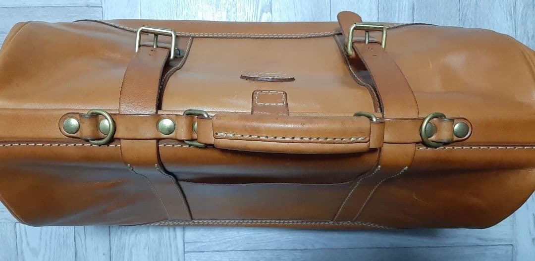 【28日まで】HERZ ヘルツ V-103 L 口枠ボストンバッグ 2way