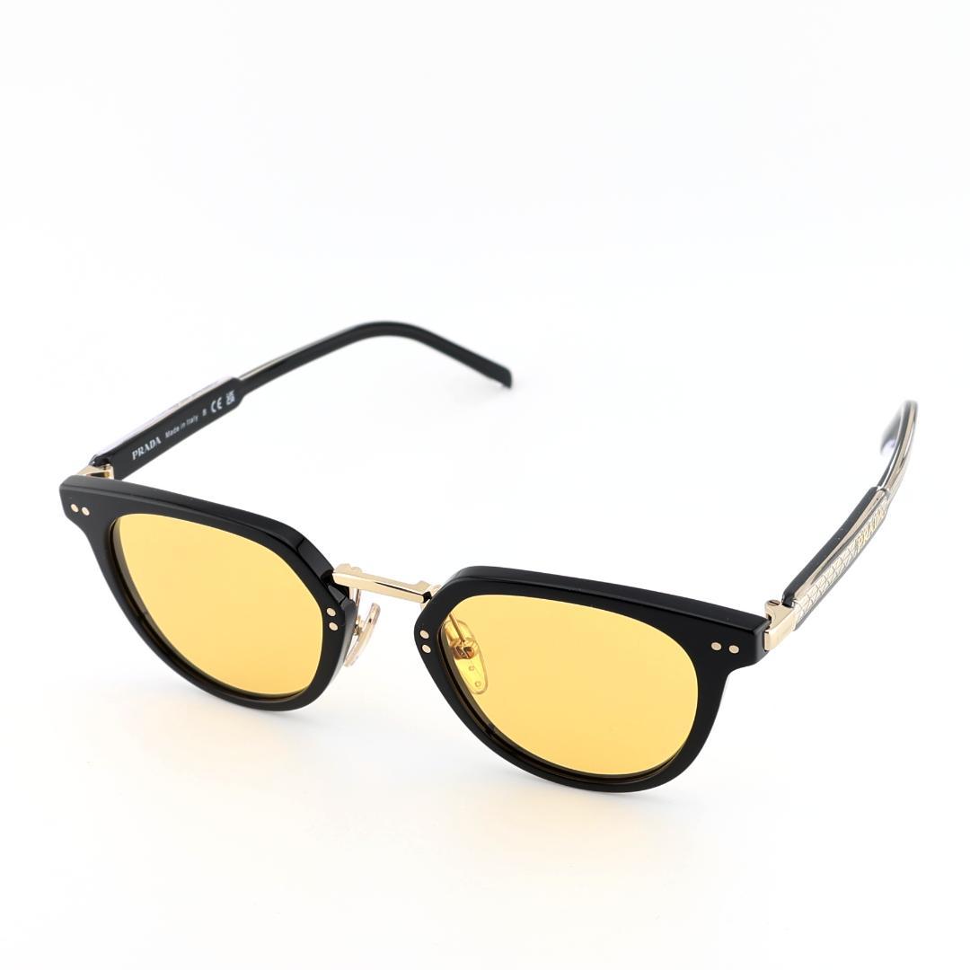 大注目《定価61,820円》PRADA／プラダ　ブラック×ゴールド　サングラス