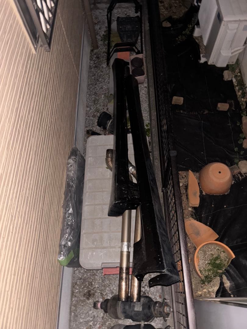 20クラウンロイヤルサルーン黒　フロントスポイラー