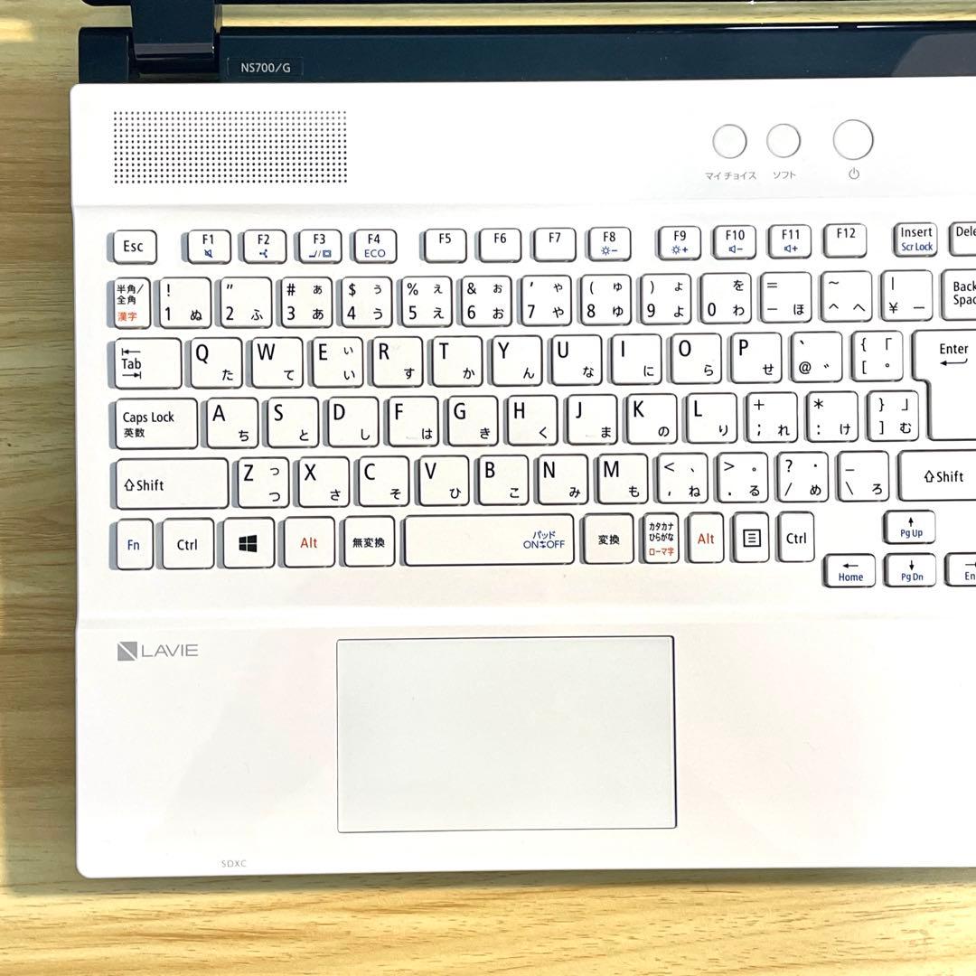 Windowsノート本体 NEC LAVIE/Corei7/16GB/SSD512GB/Blu-Ray
