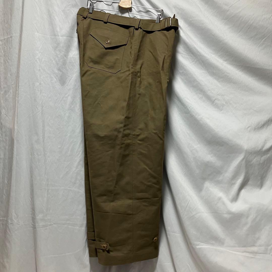 イタリア軍 50's モーターサイクルパンツ　dead stock 実物　官給品