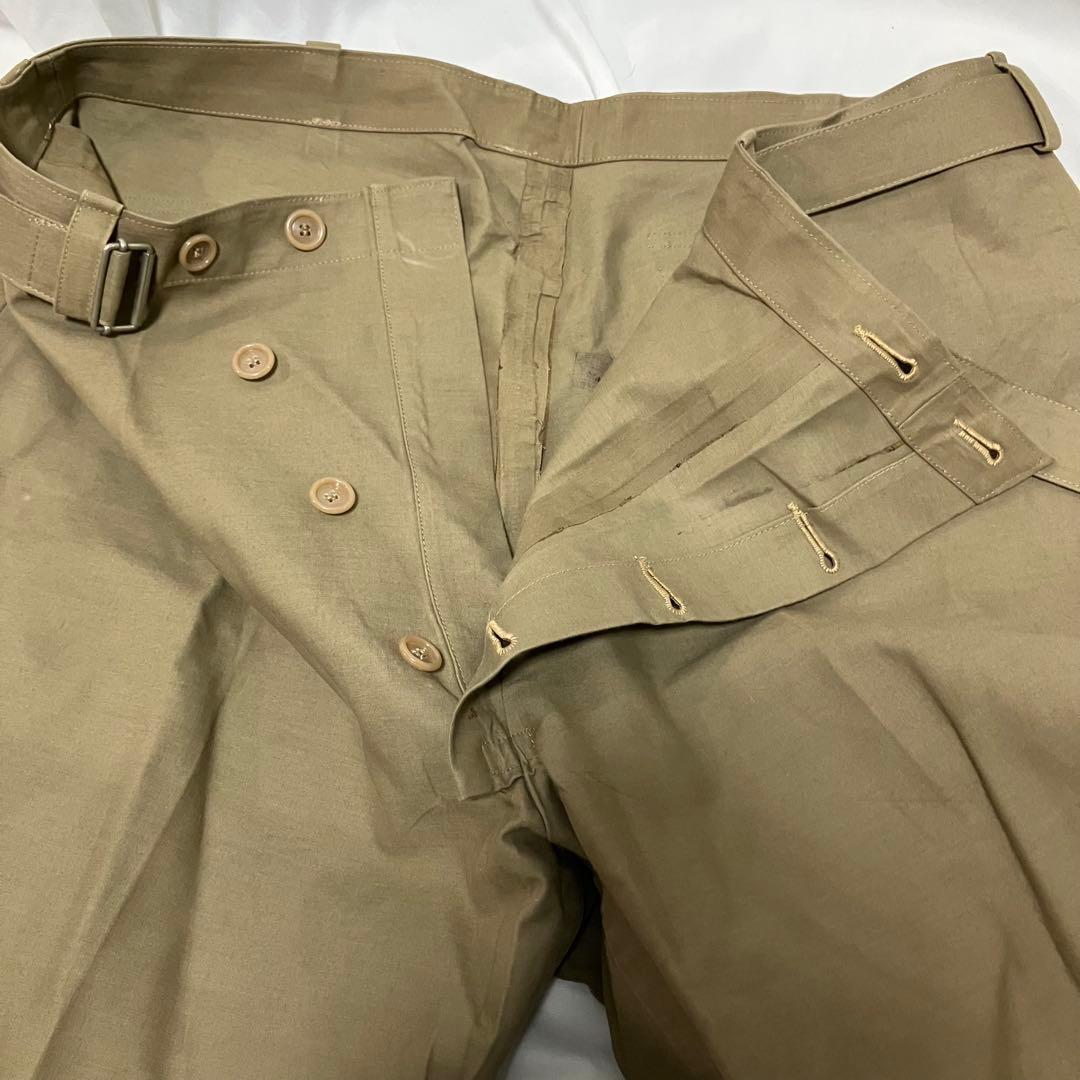 イタリア軍 50's モーターサイクルパンツ　dead stock 実物　官給品