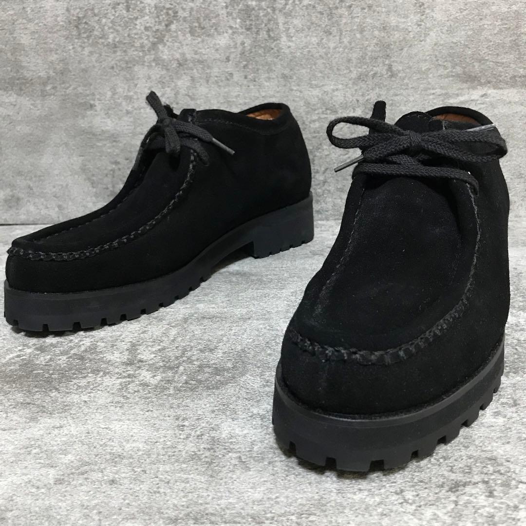 【ほぼ未使用】SHIUN スウェード レザー モカシンシューズ Sサイズ