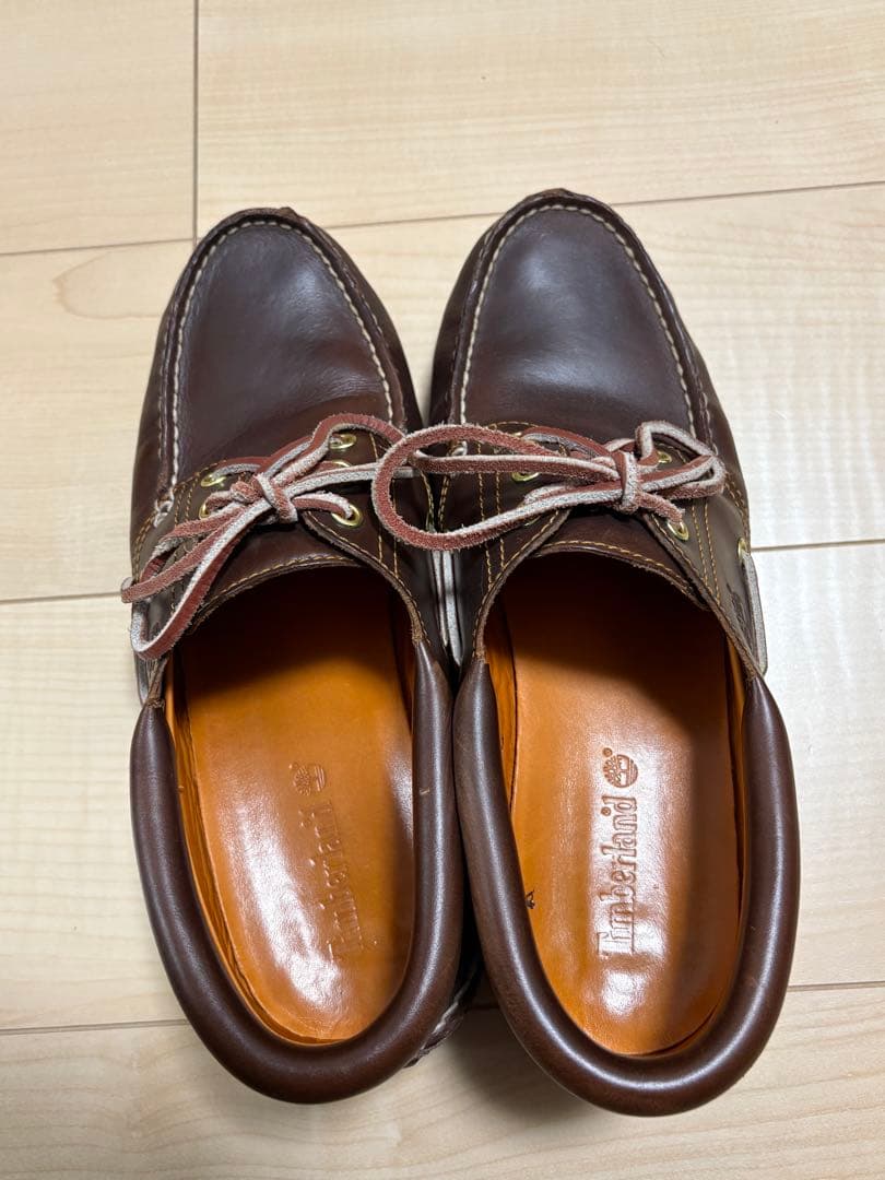 Timberland デッキシューズ 3eye モカシン