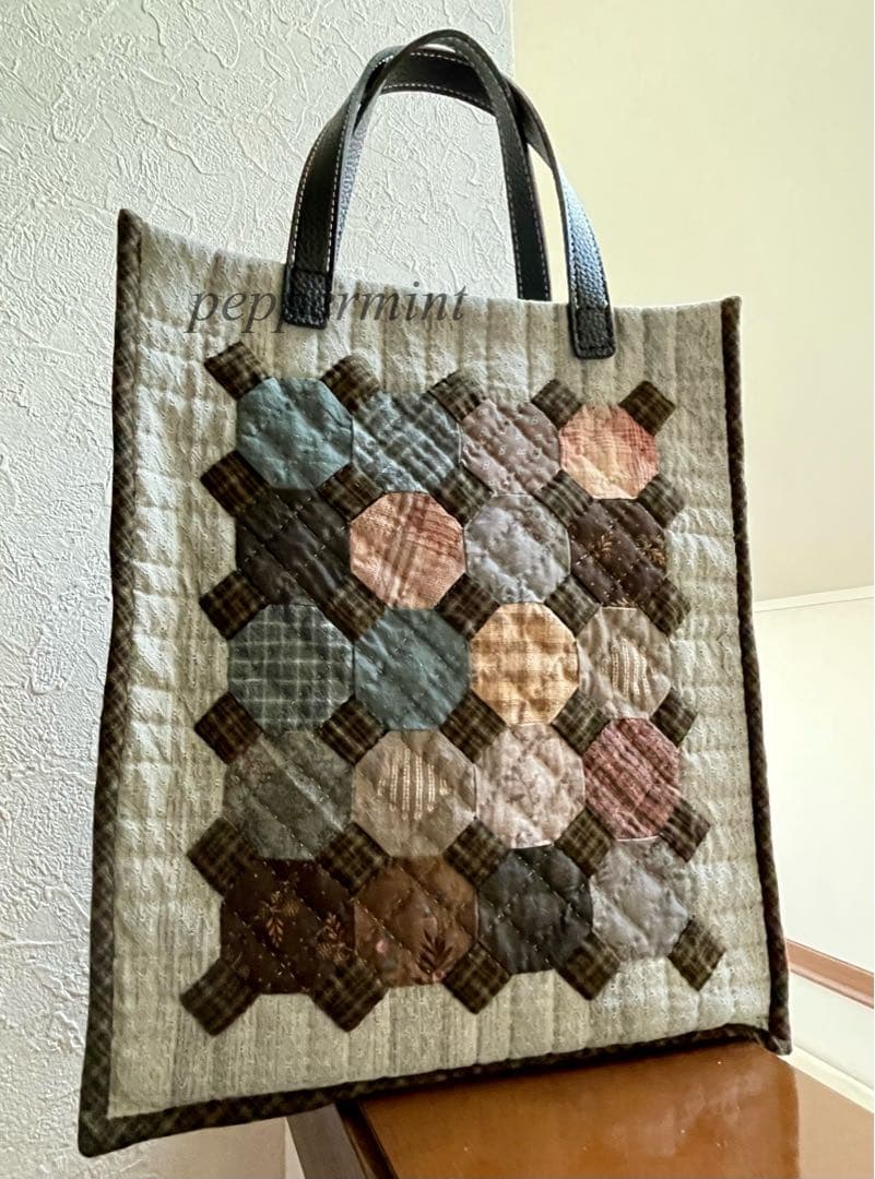 パッチワークトートバッグ&ポーチ