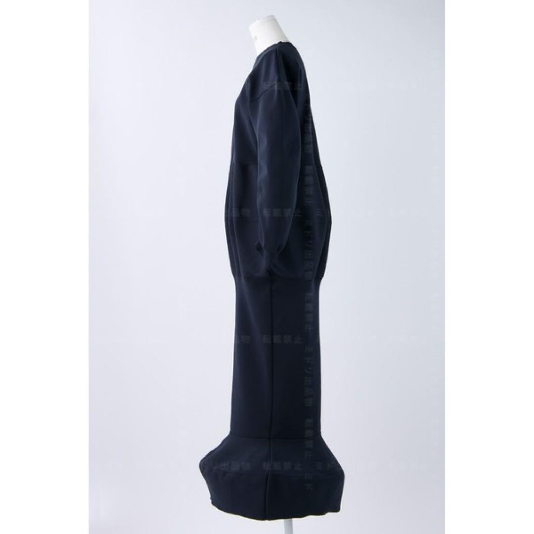 【専用】ENFOLD ダークネイビー PEPLUM DRESS ペプラムドレス