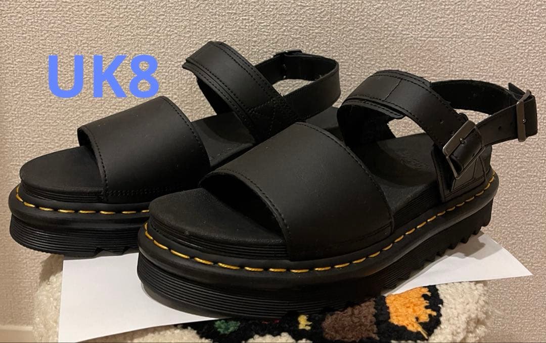 UK8ドクターマーチン Dr.Martens VOSS STRAP SANDAL
