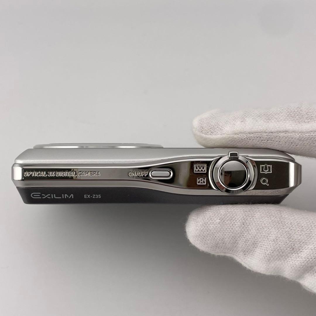 実写美⭕️良品【動作確認済み】CASIO EXILIM EX-Z35 シルバー