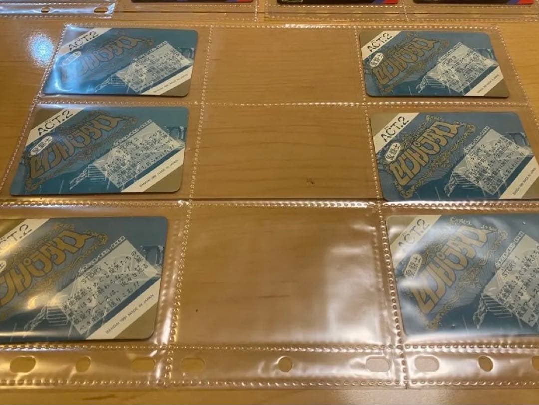 セイントパラダイスACT.2カード42枚セット聖闘士星矢カードダスBANDAI