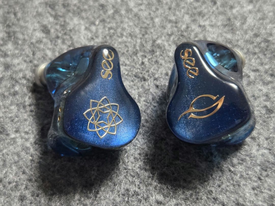 Seeaudio Bravery AE Blue 有線イヤホン