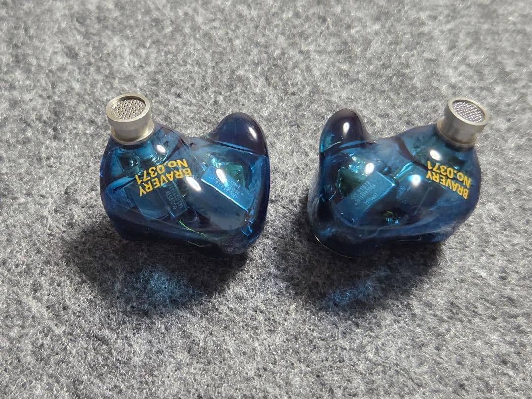 Seeaudio Bravery AE Blue 有線イヤホン