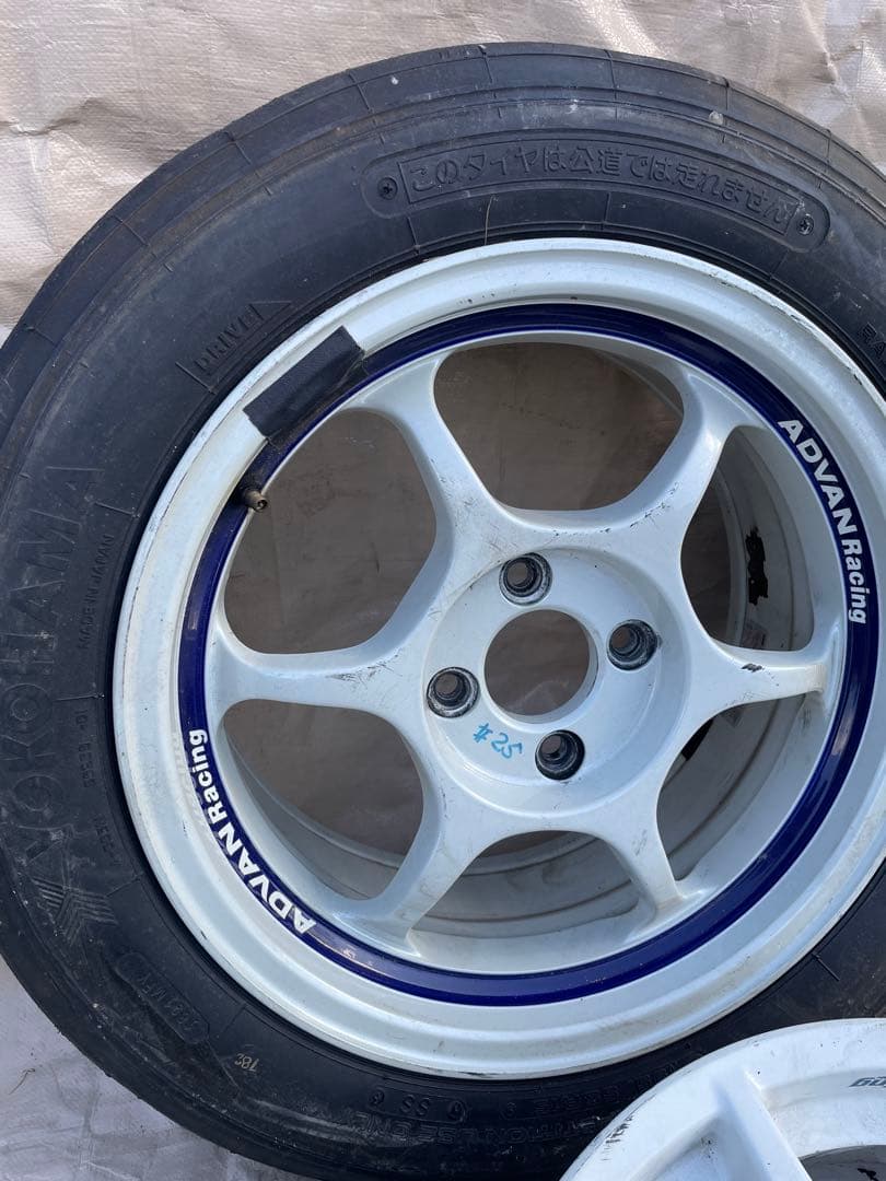 ADVAN Racing ホイール＋タイヤ - 4本セット（競技用）