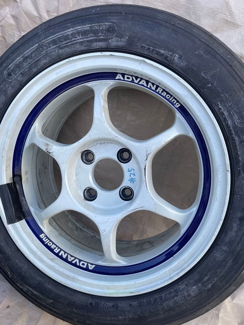 ADVAN Racing ホイール＋タイヤ - 4本セット（競技用）