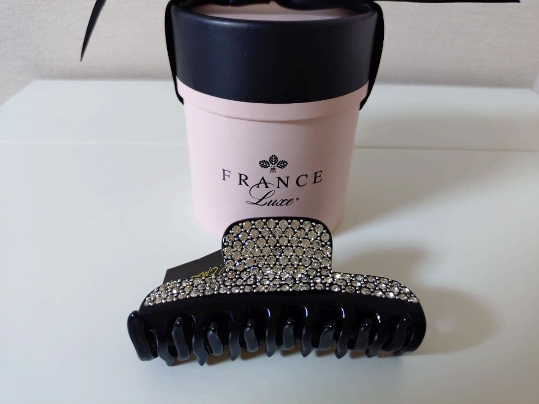 新品☆France Luxe フランスラックス☆ストーン付きヘアクリップ