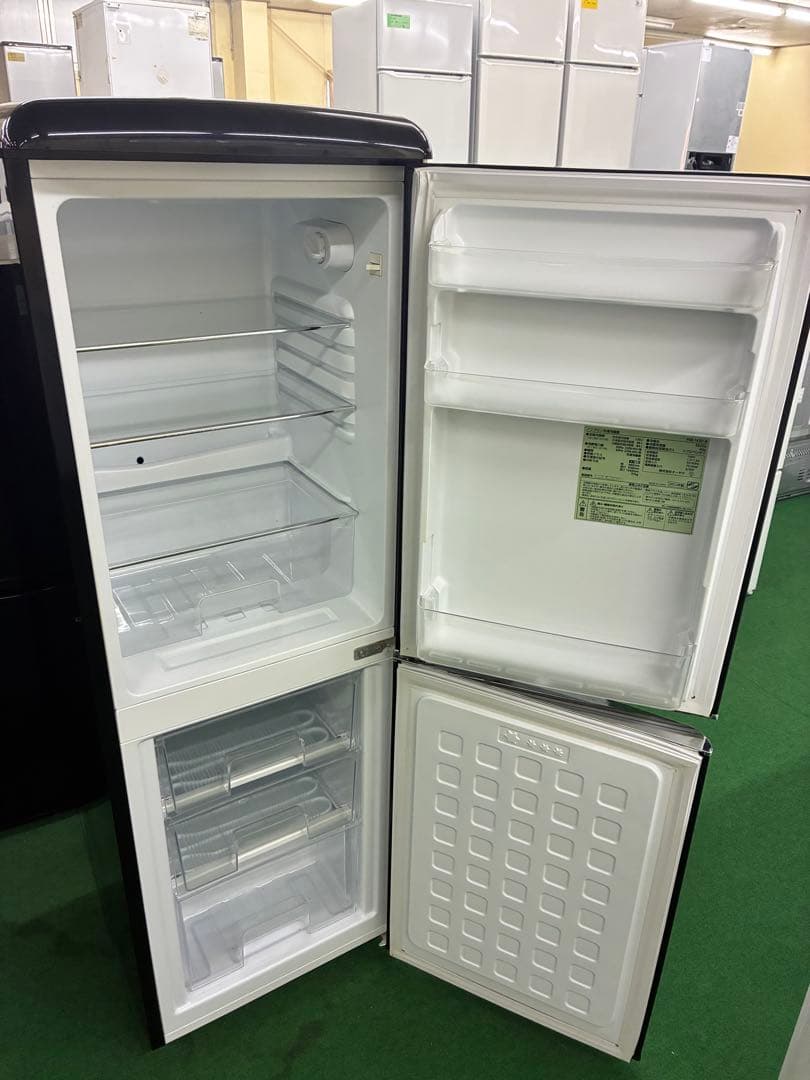 【高年式】2022年式 130L アイリスオーヤマ 冷蔵庫 PRR-142D-B