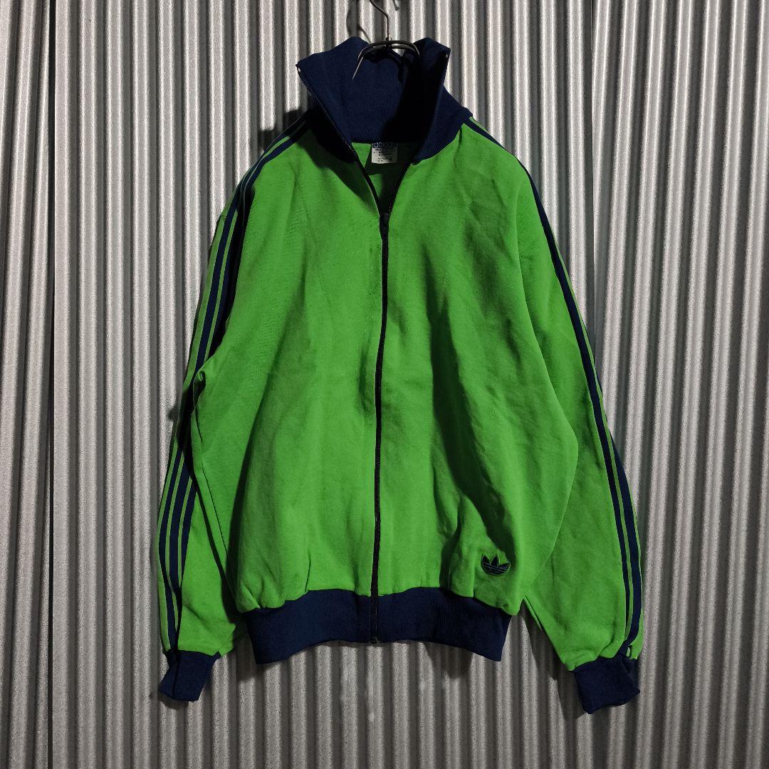 70's 80's adidas トラックジャケット ジャージ 下トレフォイル