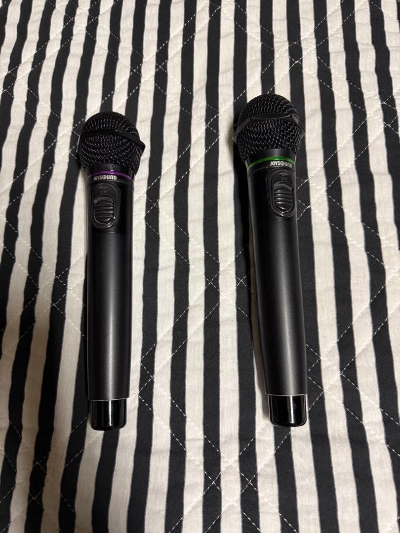 ジョイサウンド、WM-620ワイヤレスマイク 2本セット