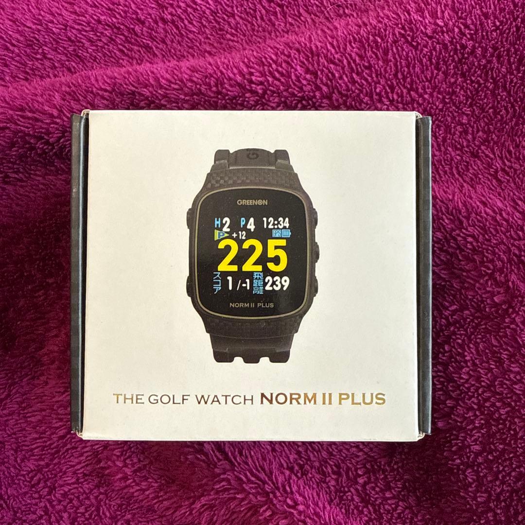 GREENON NORM II PLUS ゴルフ用GPSウォッチ　ほぼ新品！