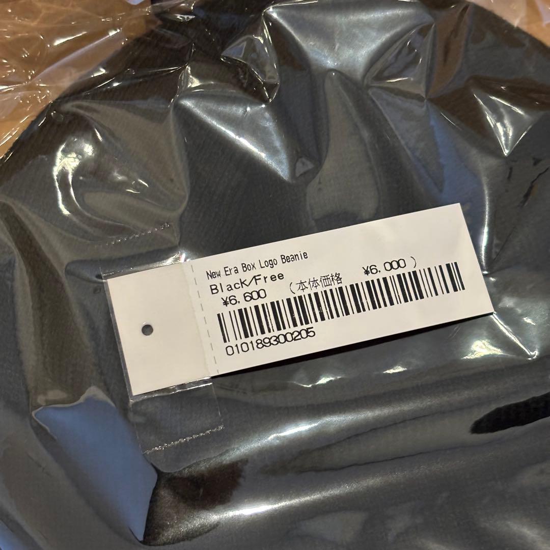 帽子 Supreme NEW ERA BOX LOGO beanie black