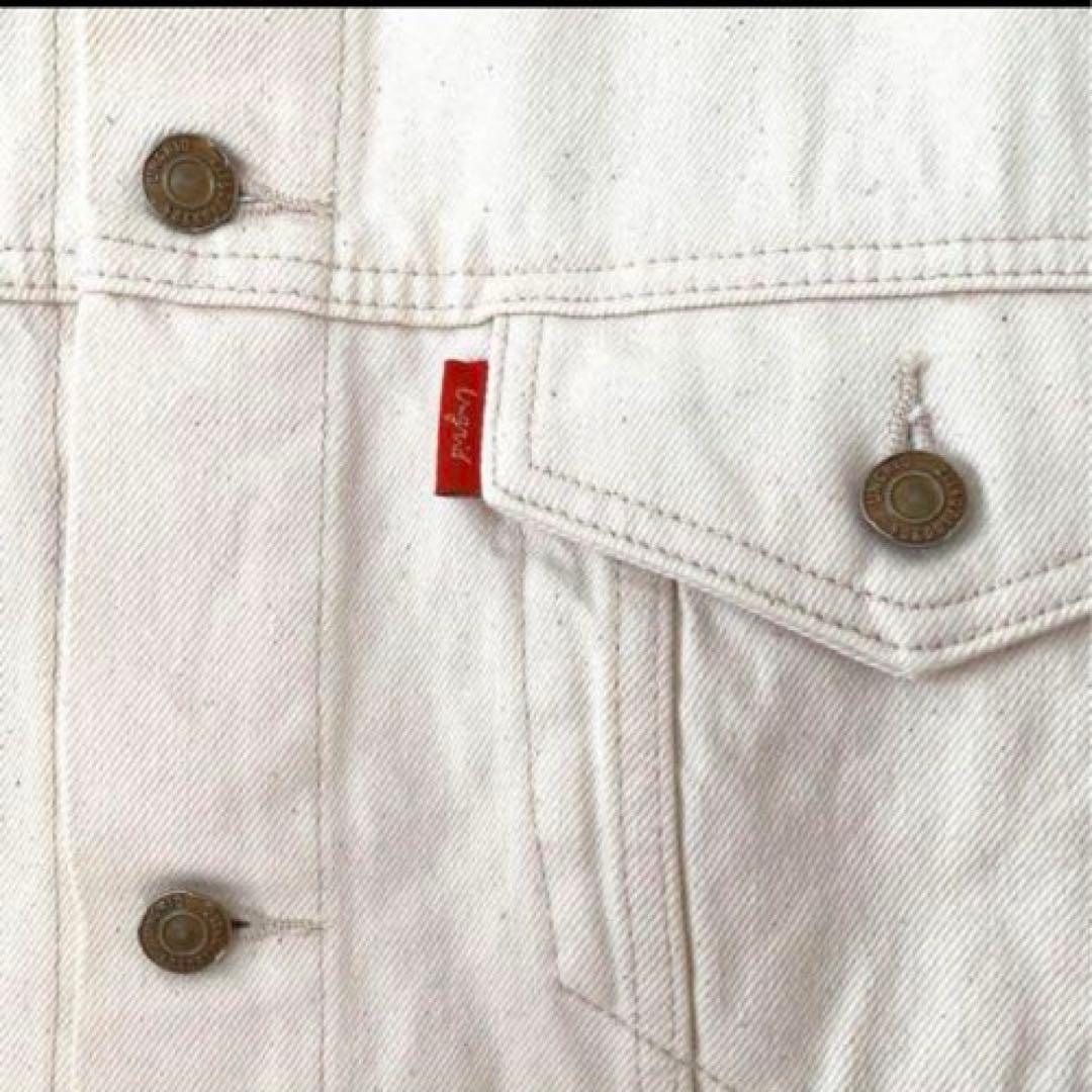 定価18,700円　ビッグシルエットデニムジャケット　アングリッド　アイボリー