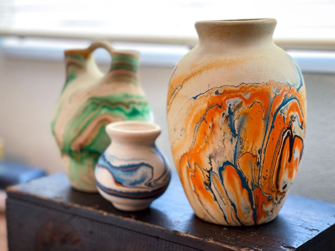 NEMADJI POTTERY ヴィンテージ 花器 アンティーク