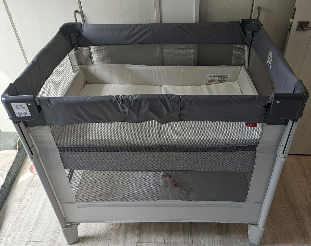 Aprica アップリカ ココネルエアーAB グレーベアー 美品