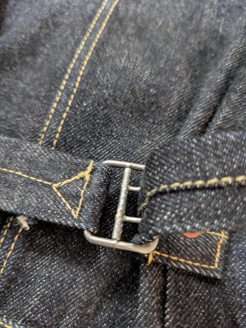 大戦モデルデニムジャケット ハンドメイド 42 Mサイズ Tバック