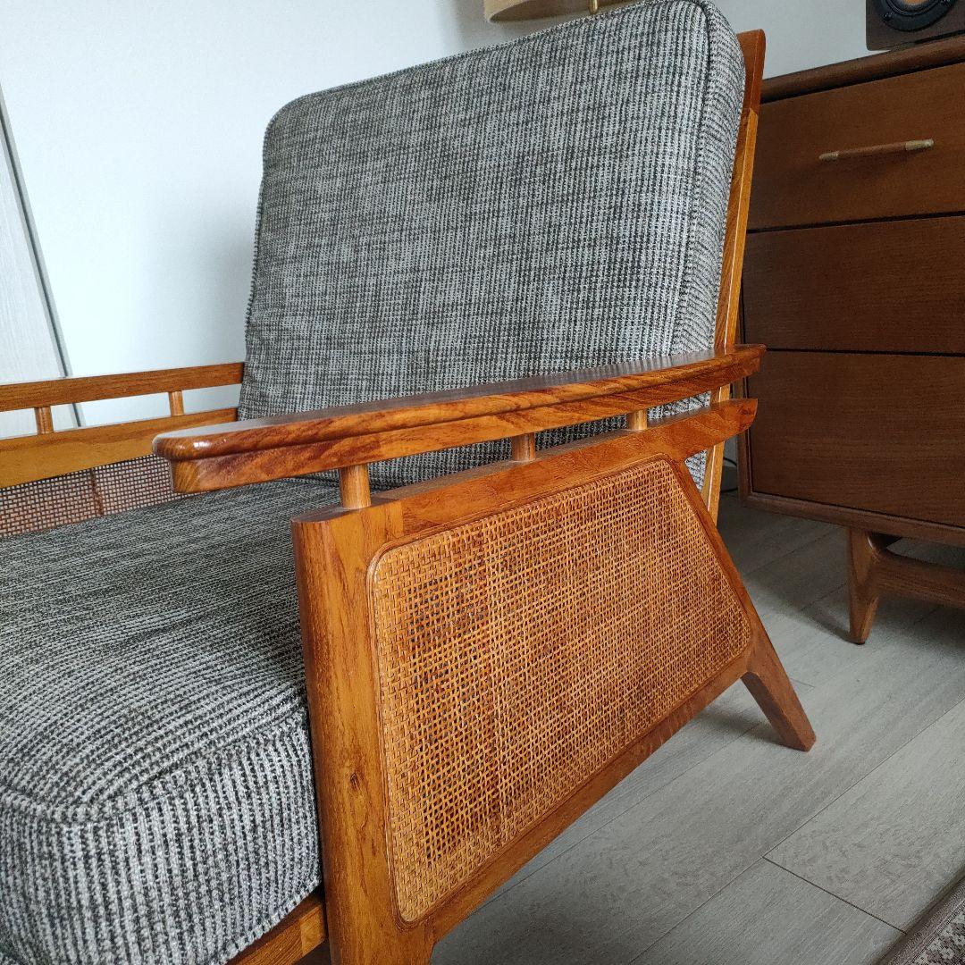 ACME Furniture ウィッカー ラウンジチェア