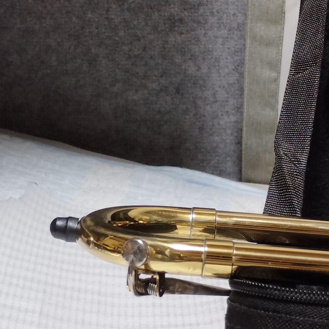 Soleil テナーバストロンボーン マウスピース、ケース付き 初心者　吹奏楽