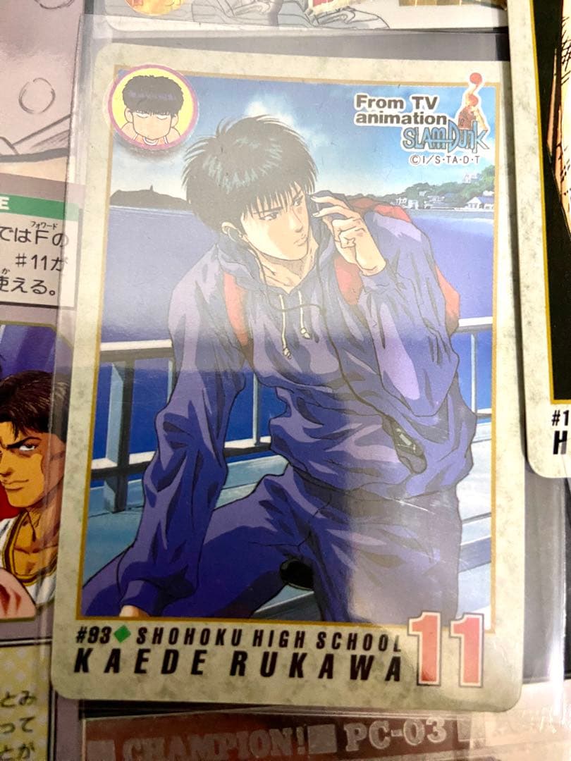 希少☆スラムダンク 50周年ジャンプ展 クリアファイル＋カードダス大量まとめ！