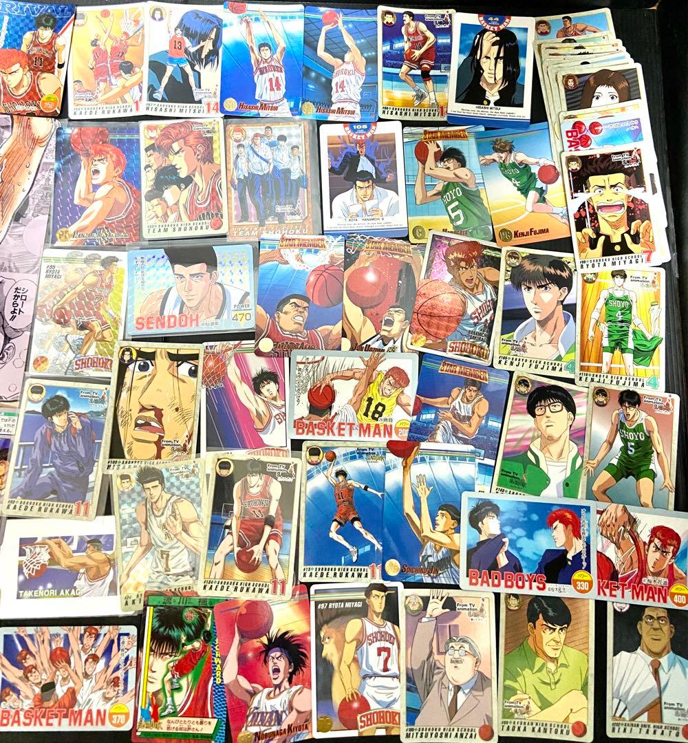 希少☆スラムダンク 50周年ジャンプ展 クリアファイル＋カードダス大量まとめ！