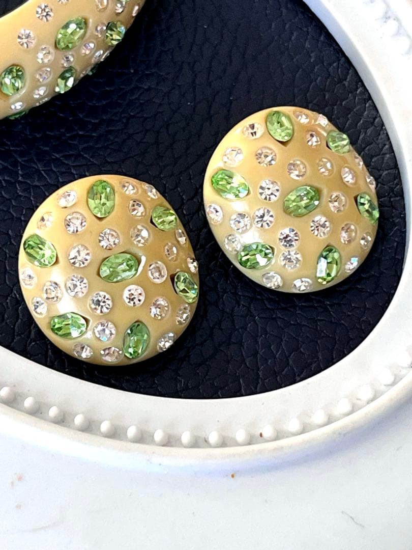 超希少！WEISS ヴィンテージ バングル＆イヤリングB77