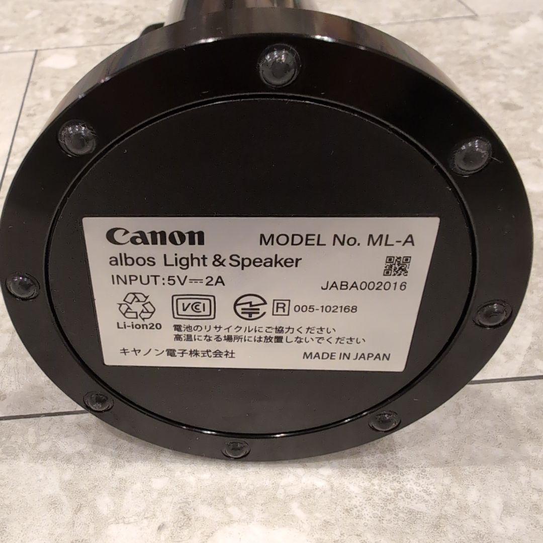 CANON(キヤノン) albos ライト&スピーカー ML-A ブラック