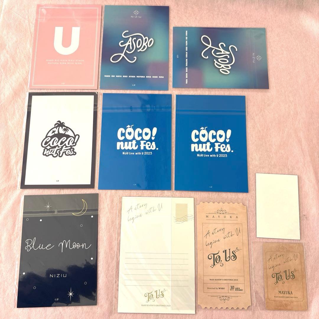 NiziU MAYUKA マユカちゃん まとめ売り トレカ ラントレ 缶バッジ