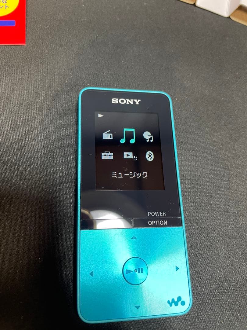 SONYウォークマン NW-S315 ブルー　1352
