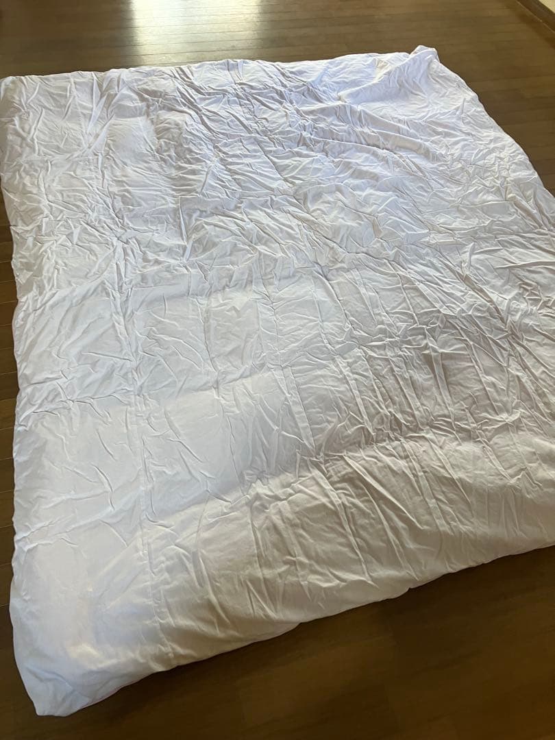 【12/13発送】羽毛掛ふとん　185㎝×215㎝　ダブルサイズ　丸八　羽毛布団