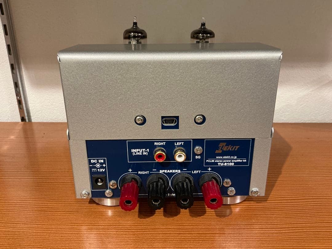 ELEKITの自作アンプキット TU-8100