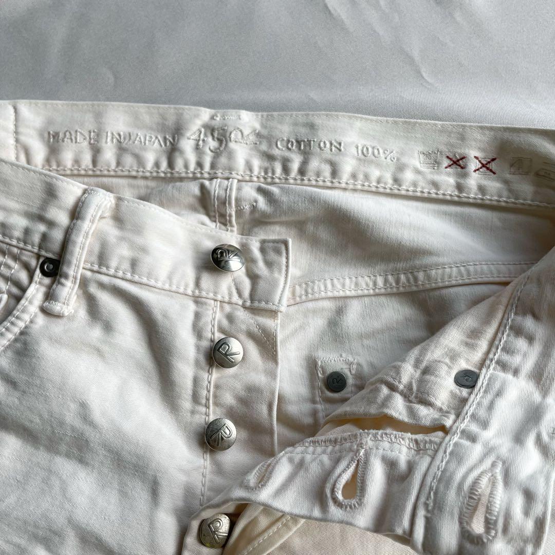 45R もち米サテンのフロントリバーパンツ 日本製