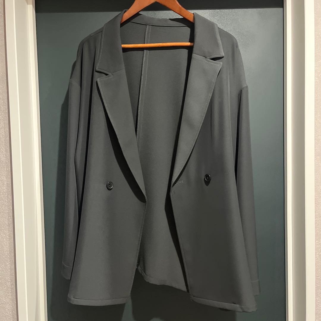 et.UNiVER セットアップロングドレス Mサイズ チャコールグレー