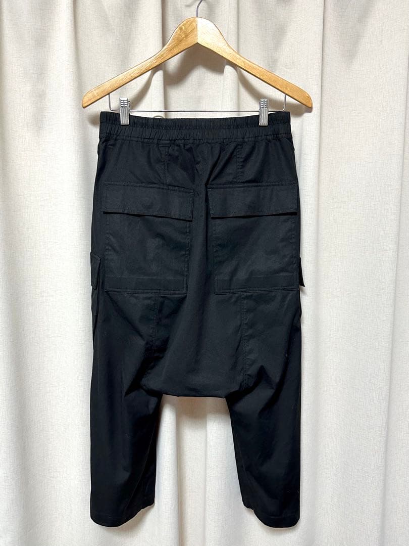 パンツ Rick Owens drawstring cropped cargo TE