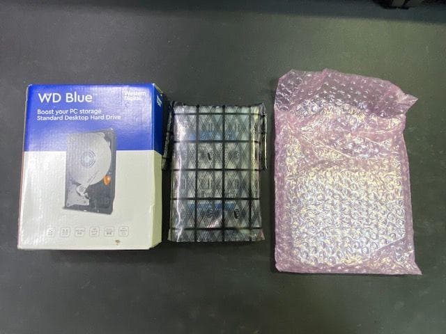 中古 WD Blue 3.5インチHDD WD60EZAX 6TB