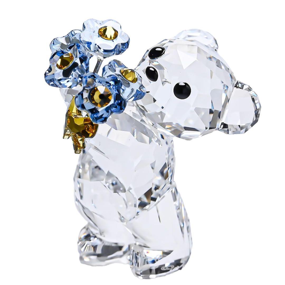 スワロフスキーSWAROVSKI KrisベアForget me not