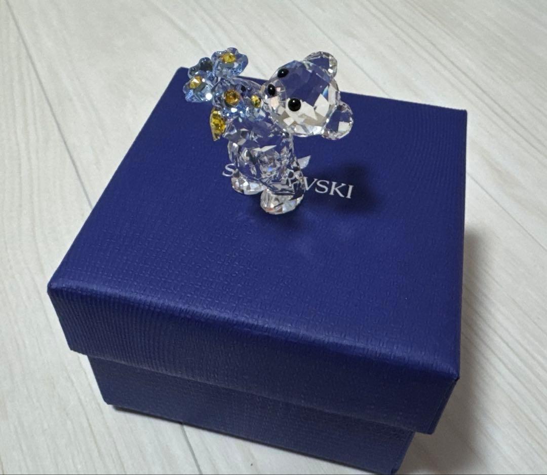 スワロフスキーSWAROVSKI KrisベアForget me not