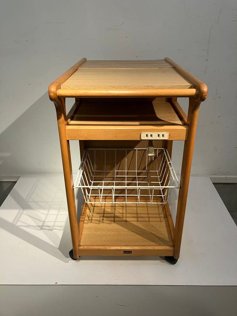 オールドコイズミ、キッチンワゴン、天童木工、秋田木工、昭和レトロ、和モダン