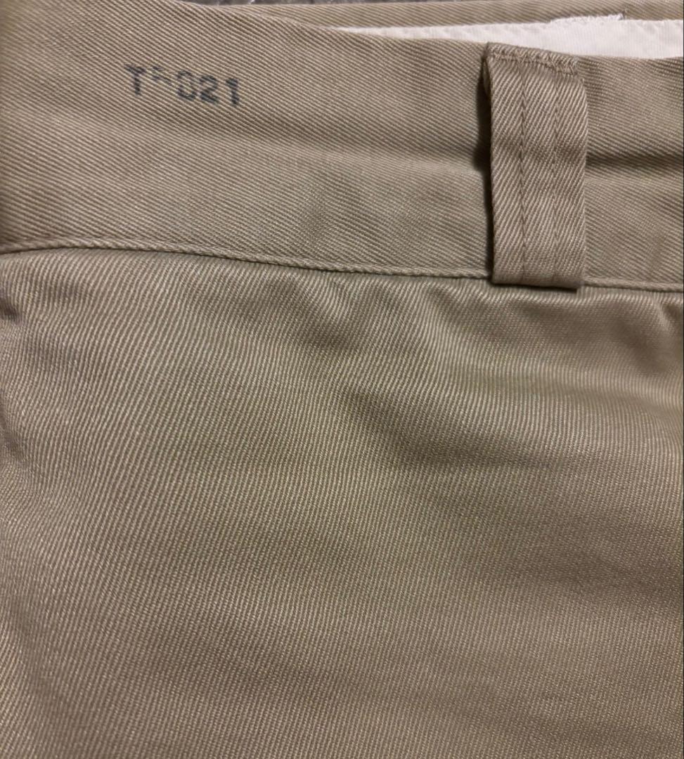 60s US ARMY チノ ワークパンツ オールコットン ベージュ カーキ