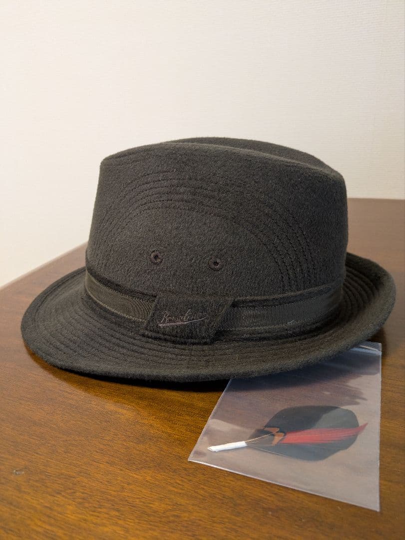 ボルサリーノ 中折れハット アンゴラ 60cm