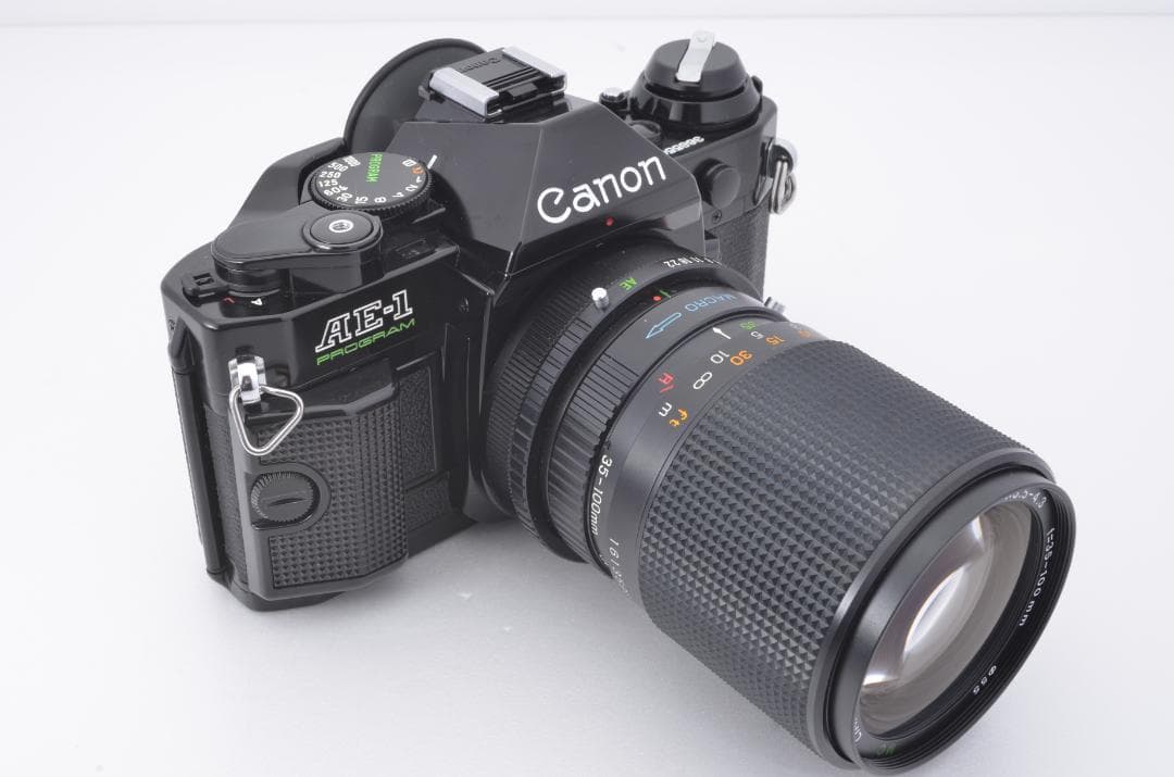 Canon キャノン AE-1 PROGRAM フィルムカメラ【完動品】セット