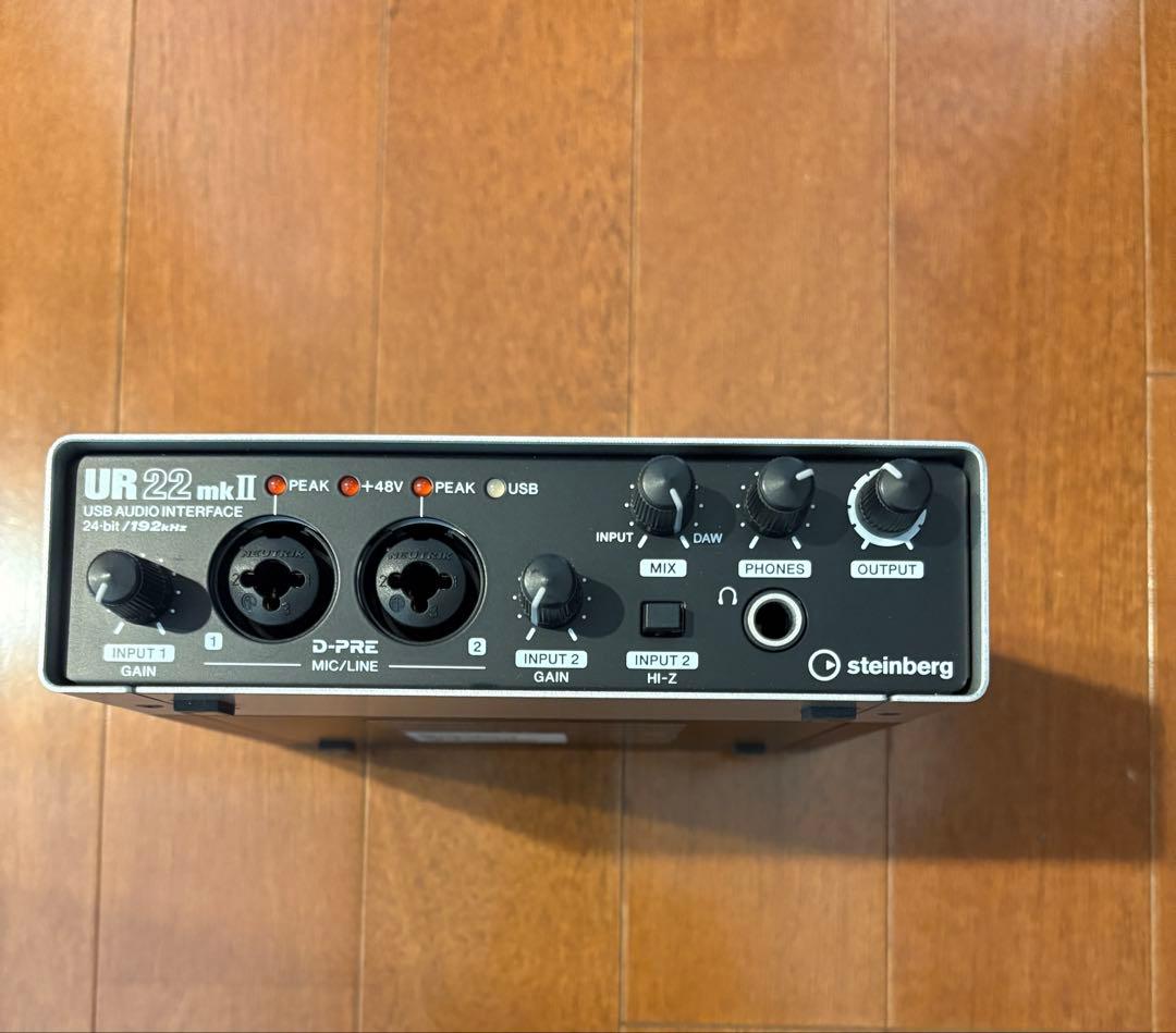 Steinberg スタインバーグ オーディオインターフェース UR22mkII